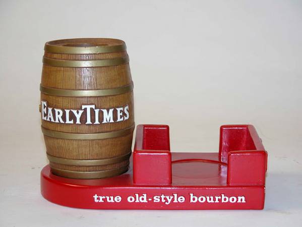 Early Times Bourbon 7.25x10.25x6.25