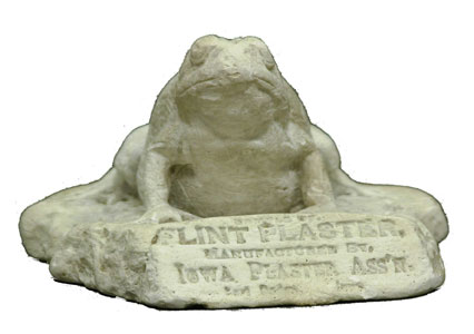 Flint Plaster Frog 2.5x4x4.5