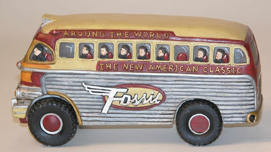 Fossil Bus 3.75x7.75x3