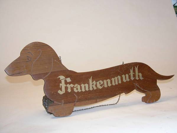 Frankenmuth Beer 9.25x23x.5