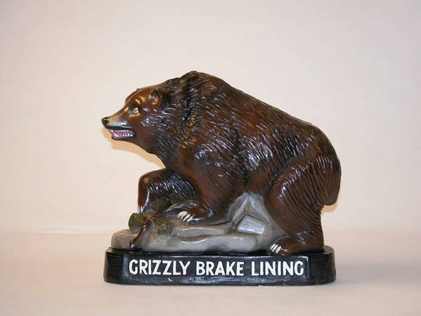 Grizzly Brake Lining 13.5x15x6.5