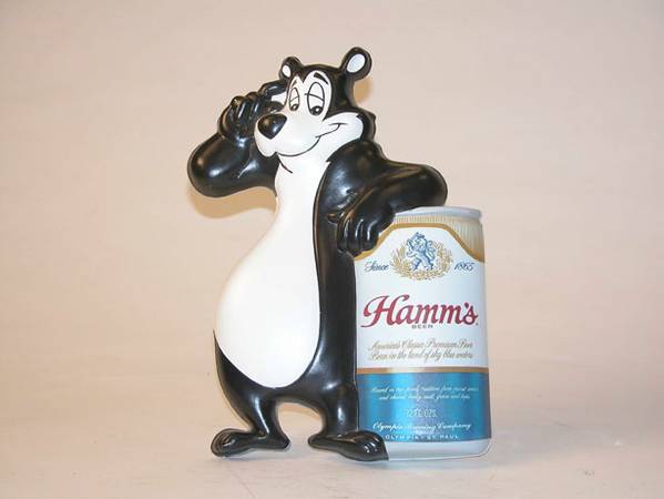 Hamm's Beer Sign 12x8x1
