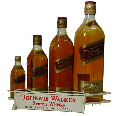 Johnnie Walker Red Label 11.5x11.5x4