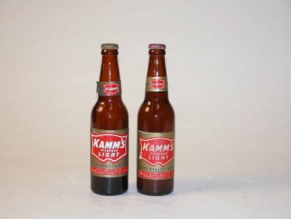 Kamm's Beer 9.5x2.5x2.5