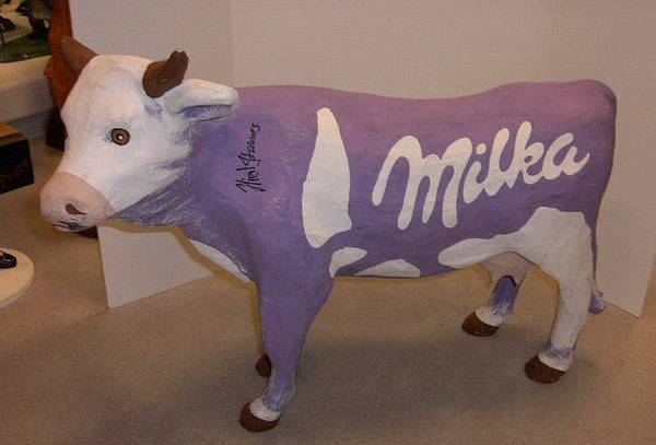 Milka Cow 23x34x8