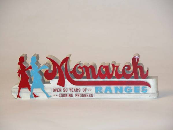 Monarch Shelf Sign 3x10.5x1