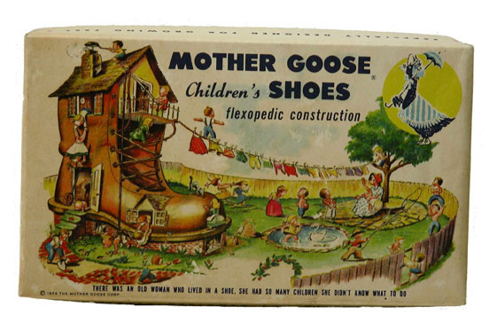 Mother Goose Shoes 4.5x7.75x3