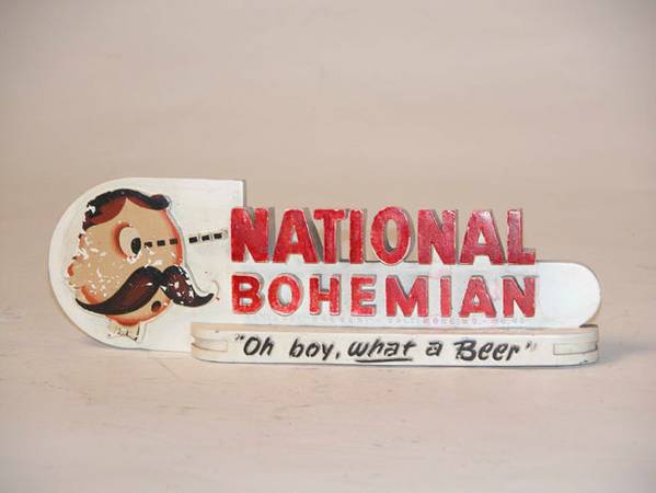 National Bohemian 1948, 3x9.5x1.25