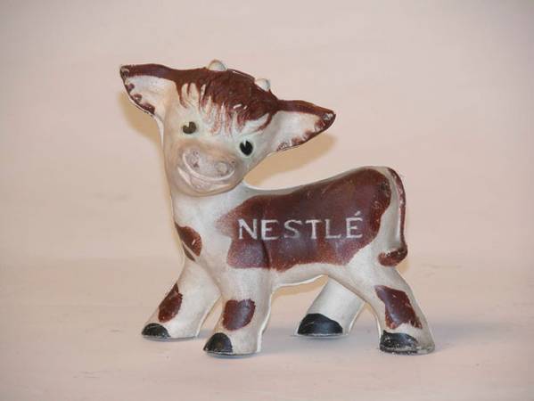 Nestle Cow 5.5x5.5x3