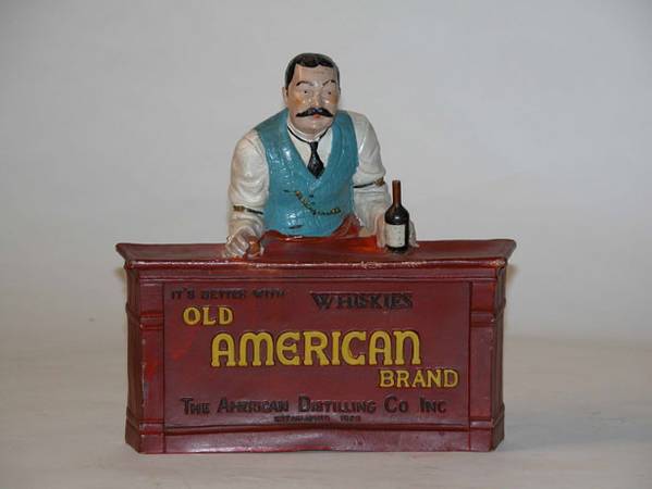 Old American  Brand 1940's, 10x10.5x4.5