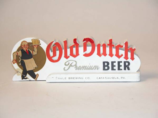 Old Dutch Beer 1952, 3.25x9.5x1.25