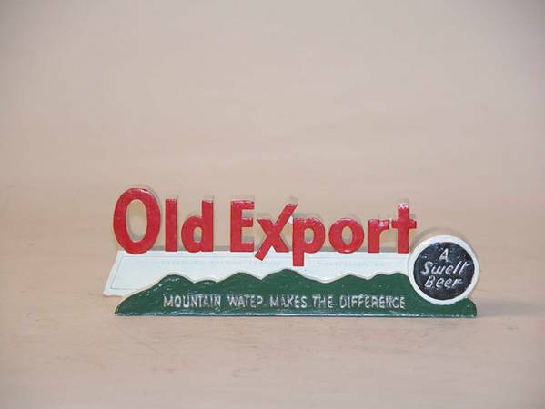 Old Export Beer 3x9.5x1.5