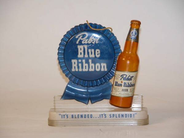 Pabst Blue Ribbon Beer 9x8.5x2.75