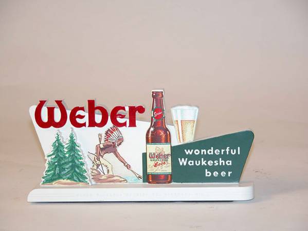 Weber Waukesha Beer 4.5x9.25x1.5