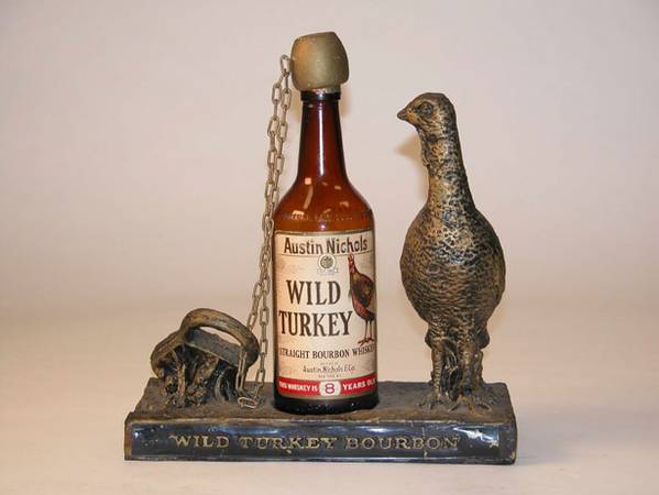 Wild Turkey Whiskey 13x11.75x5.5