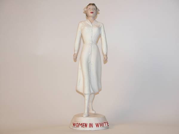 Women in White 17x5.5x5.5 