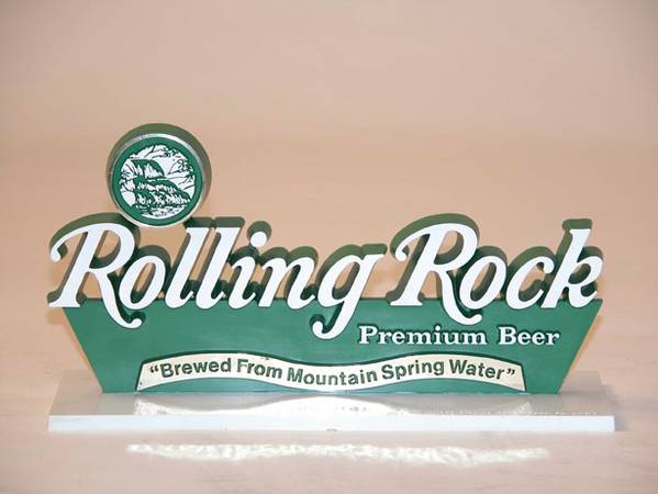 Rolling Rock Beer 4.75x9.25x3