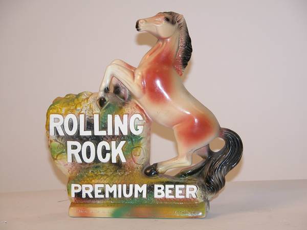 Rolling Rock Beer 11x10.5x2.75