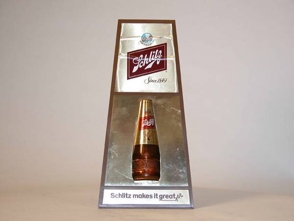 Schlitz Beer 18x8.75x2.25