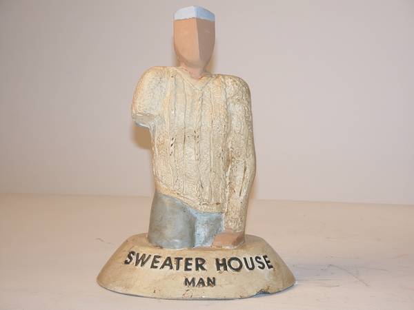 Sweater House Man 12x9x6.75
