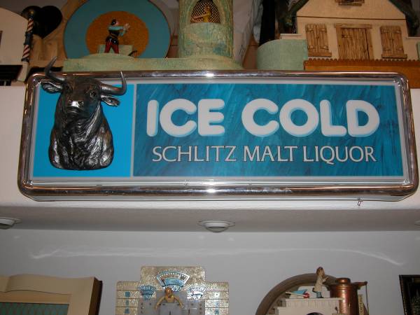 Schlitz Malt Liquor 12x38x10