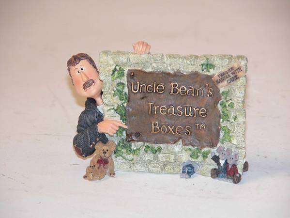 Uncle Bean's Treasure Boxes 3x4x2