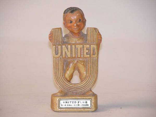 United Fund 1958, 6.5x3.25x2.25