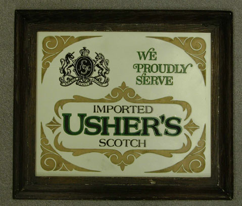 Usher's Scotch Plaques