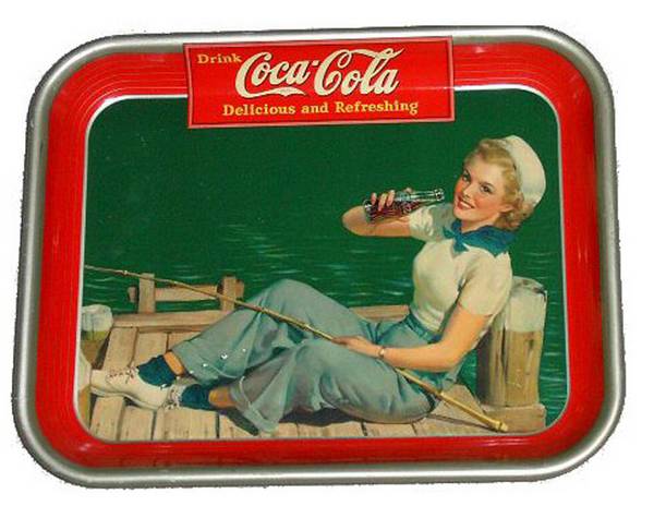 Coca-Cola 1940, serving tray
