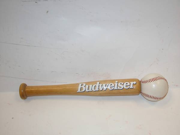 Budweiser Baseball & Bat