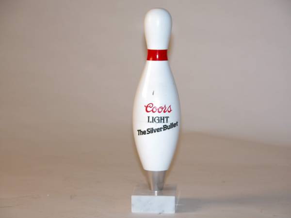 Coors Light Beer Bowling Pin