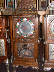 Caille Bros. Big Six Floor Wheel 1904 .25 cents