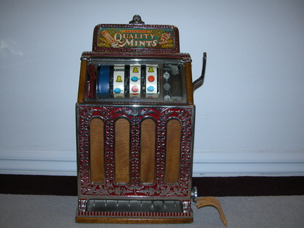 Caille Bros. Slot Machine 1927 .05 cents