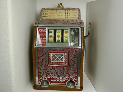 Caille Bros. Superior Jackpot 1930 .25 cents