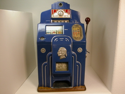 Jennings Blue Skin 1937  .05 cents