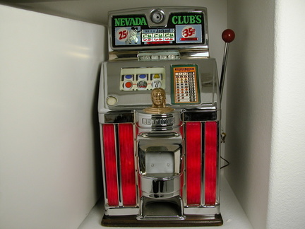 Jennings Nevada Club - Governor 1959 .25 cents