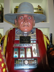 Frank Polk Mills Armed Bandit 1950's  .05 cents
