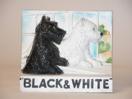 Black &amp; White  8 x 9.5 x 3 